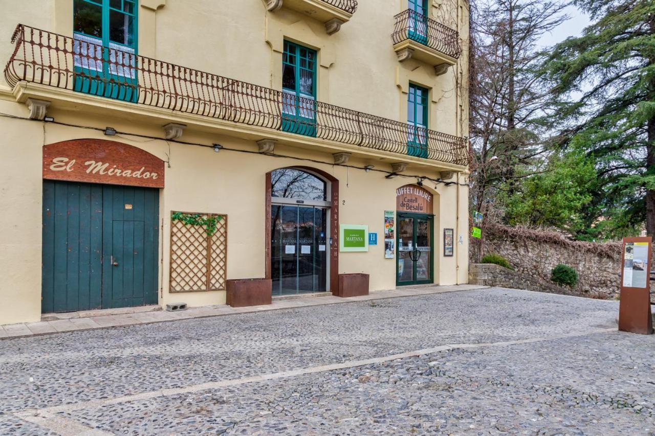 Hotel Els Jardins De La Martana Besalú Exterior foto